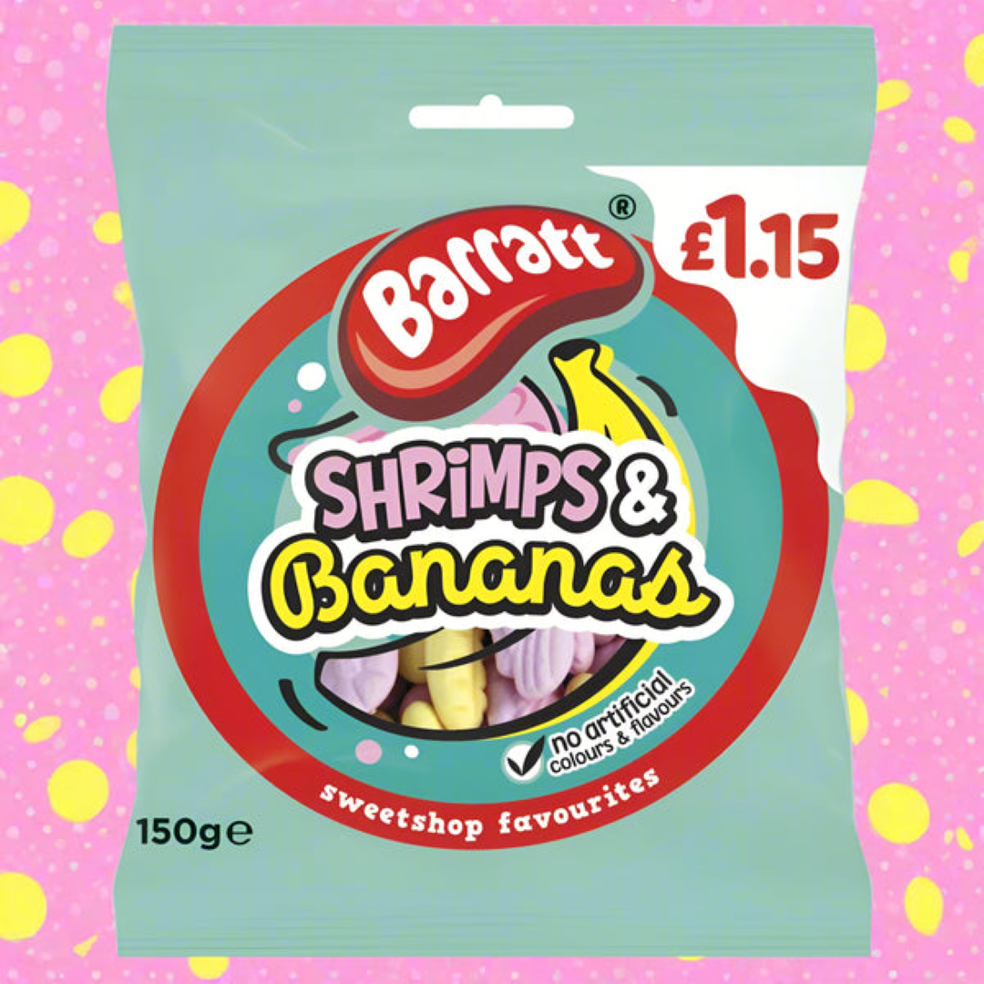 BARRATT SHRIMPS N BANANA 200G